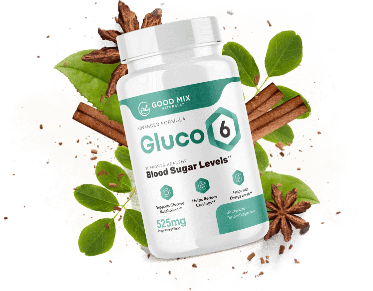 Gluco6 supplement with ingredients