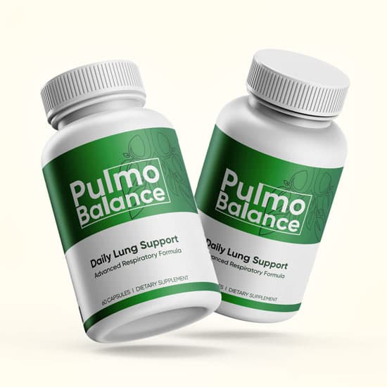 Pulmo Balance Lung Support Supplement Bottle